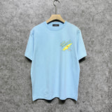 Amiri t shirts star point wings printing short sleeve