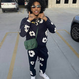 Denim Tears Hoodie Sweatpants Kapok Foam Printed Hoodie Trousers Suit(Options need to be purchased separately)