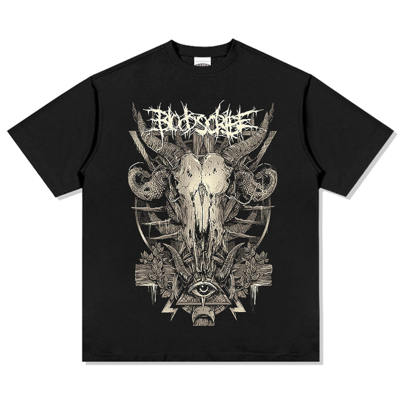 Skull Sheep Head T-Shirt