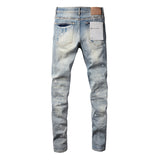 Purple Brand Jeans Pure Cotton High Street Trend #9003