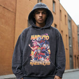 Mens Vintage Hoodie Loose Vintage Hooded Sweater