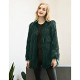 Women Fur Jacket Fashion Casual Fur Jacket