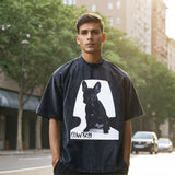 Mens Vintage T Shirt TEminem Print Short Sleeve