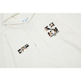 OFF WHITE Hoodie Trendy Street Style Personalized Cotton
