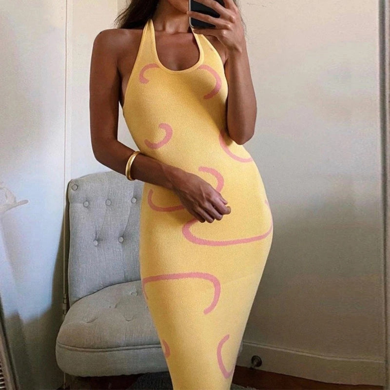 Women Dress Sexy Tight Stretch Dress