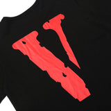 Vlone T Shirts V Printed Short Sleeve T-shirt Men and Women Loose High Street Half Sleeve