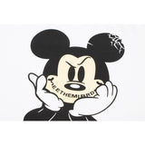 Unisex T-Shirts SEE THE MIRAGE Mickey Cartoon Print Distressed Loose T-Shirt