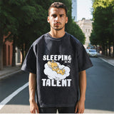 Mens Vintage T Shirt Short Sleeve T-Shirt Men's and Women's