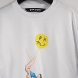 Palm Angels T Shirts Girl's Printed Short Sleeve T-shirt Men's Half Sleeve