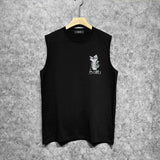 Amiri tank top angel printing