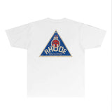 Rhude T Shirts Printed Trendy Pure Cotton