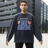 Mens Vintage Long Sleeve Shirt