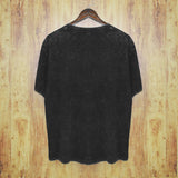 Amiri Washed Distressed T Shirt Printed Trendy Pure Cotton