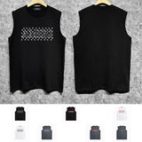Amiri tank top cashew flower spider letterprinting