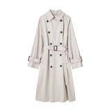 Women Trench Coat British Style Loose Trench Coat