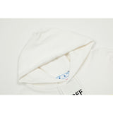 OFF WHITE Hoodie Trendy Street Style Personalized Cotton