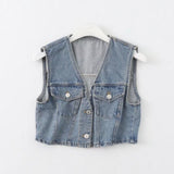 Women Vest Retro Sleeveless Slim Fit