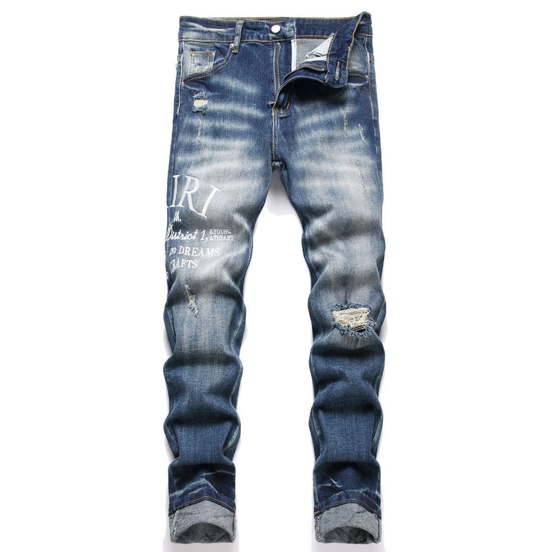 Amiri Jeans Ripped Stretch Jeans
