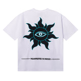 Godspeed T Shirts Drowning Free Muse Printed Cotton Crew Neck Short Sleeve Men and Women