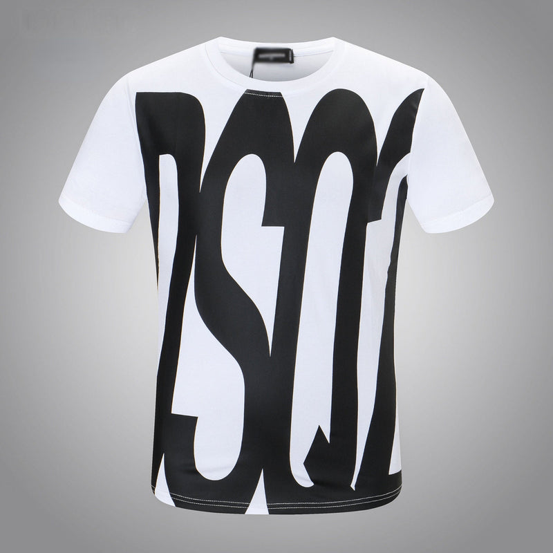 Dsq2 T Shirt Casual Sports Printed Short Sleeve Summer Men