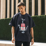 Mens Vintage T Shirt Short Sleeve T-Shirt Men's and Women's