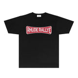 Rhude T Shirts Printed Trendy Pure Cotton