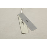 Fog Essentials T Shirts Spring/Summer FOG Season 9 Double Line Flocking Letter V-Neck Short Sleeves