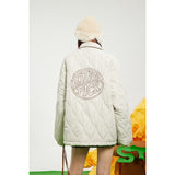 Unisex Coat Winter Couple Lightweight Cotton-Padded Jacket