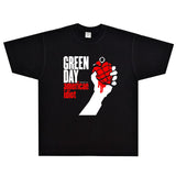 Green Day T Shirt Green Day Kerplunk Rock Cartoon Loose