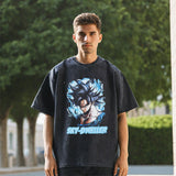 Mens Vintage T-Shirt Printed Short Sleeve T-Shirt