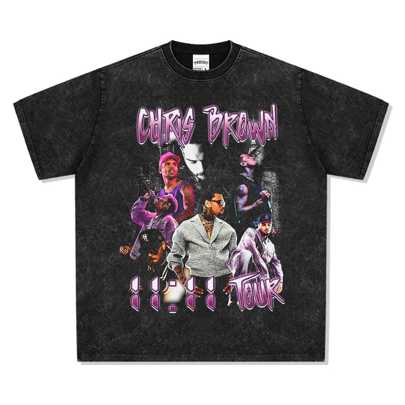 chris brown T-shirt