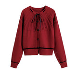 Women Knitted Cardigan Sweater