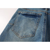 Purple Brand Jeans Pure Cotton High Street Trend #9037