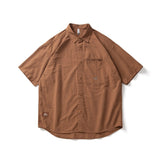 Unisex Shirt Vintage Coat Loose