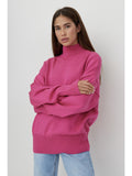 Women Work Business Casual Sweats Loose Turtleneck Sweater