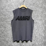 Amiri tank top missing grid printing