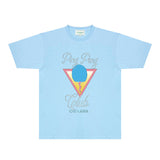 Casablanca T Shirts Fashion Print Street