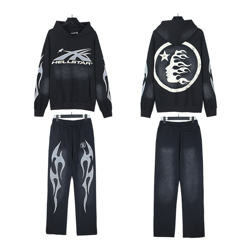 Hellstar Hoodie And Pants Two-Piece Set