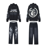 Hellstar Hoodie And Pants Two-Piece Set