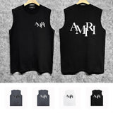 Amiri tank top with overlapping letter print