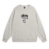 Stussy Sweatshirts Autumn/Winter Fleece Couple Sweatshirts