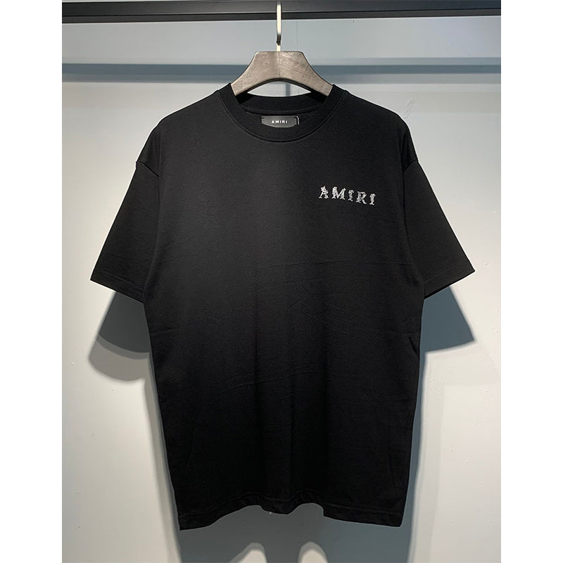 Amiri T Shirts Fashion Print Couple High Street