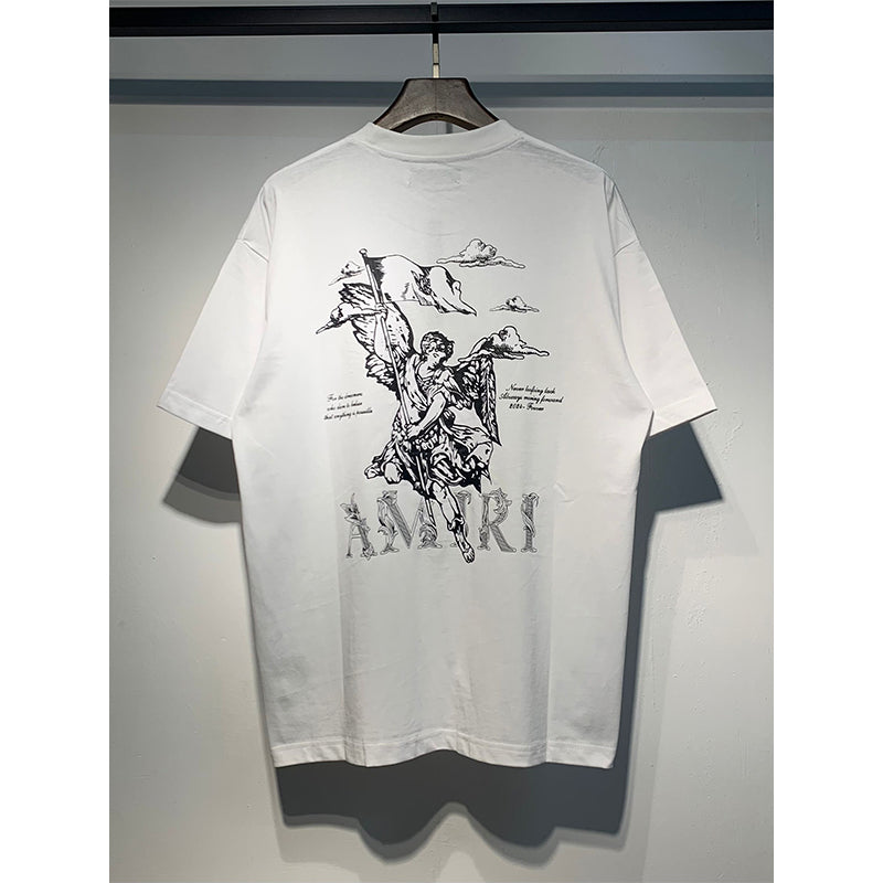 Amiri T Shirts Fashion Print Couple High Street