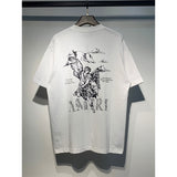 Amiri T Shirts Fashion Print Couple High Street