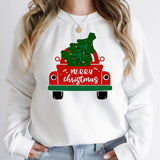 Red Truck Christmas Sweatshirt Merry Christmas Ornament Cute