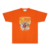 Casablanca T Shirts Fashion Print Street