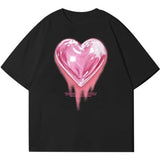 KIEKIECOO Oversized Graphic Tees for Women Cute