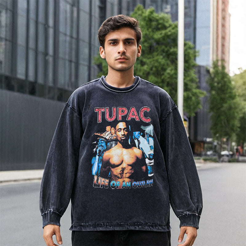 Mens Vintage Long Sleeve Shirt