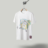 Travis Scott T Shirts x Mitchell n Ness Southern University Jaguars Hand-Drawn Short Sleeve
