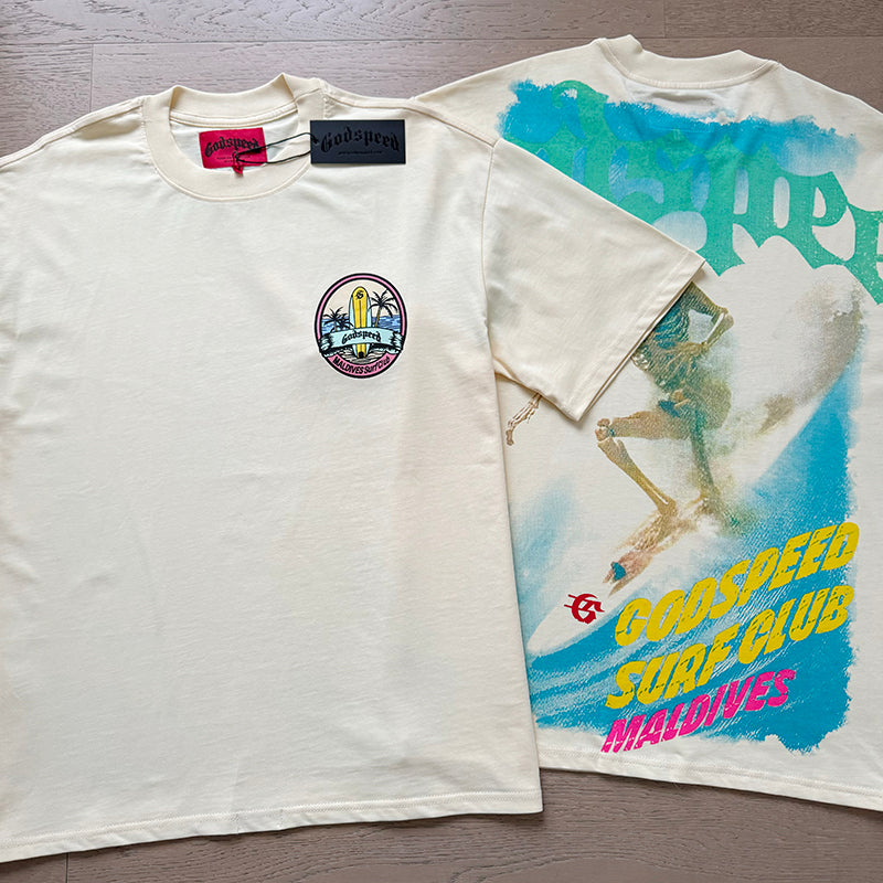 Godspeed T-Shirt Retro Fantasy Pattern